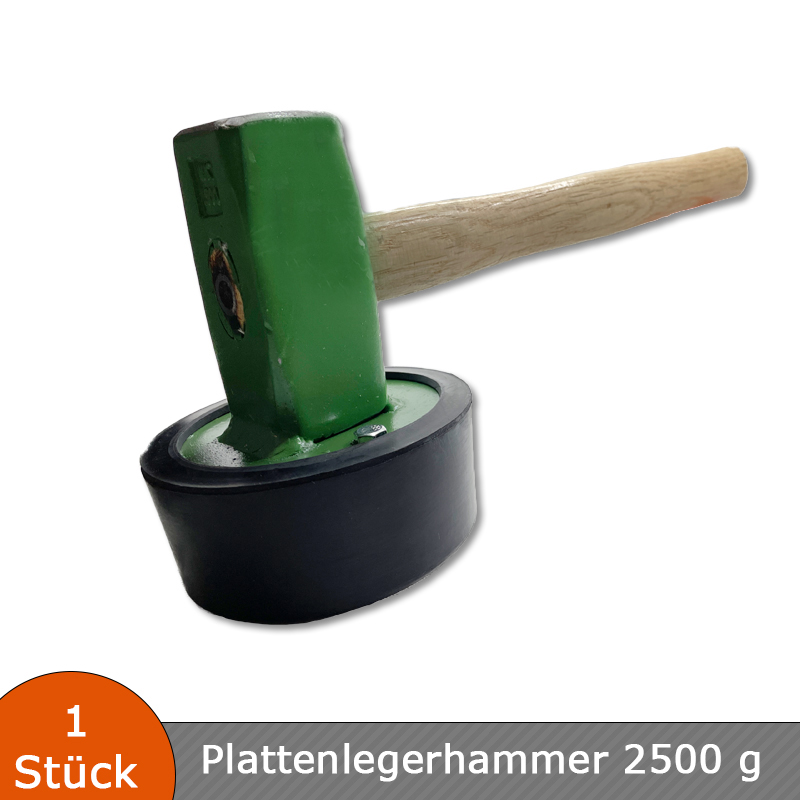 Hammer für Schiefer Faserzement Schieferhammer Rheinische Form links 