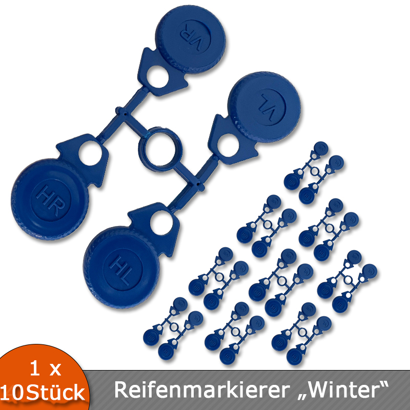 Verlegehilfen Reifenmarkierung Basic RAL 5017 Blau - Winter