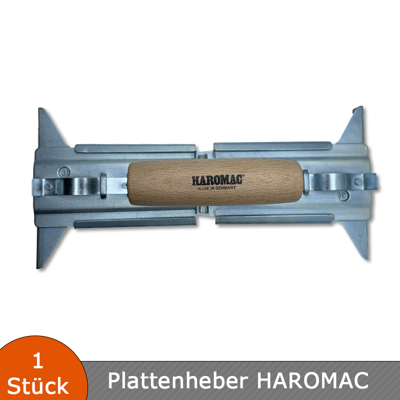 Haromac Plattenheber mit robustem Holzgriff2