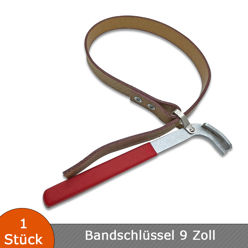 Verlegehilfen Bandschluessel 9 Zoll