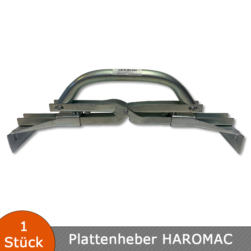 Haromac Plattenheber mit Scherengriff 01